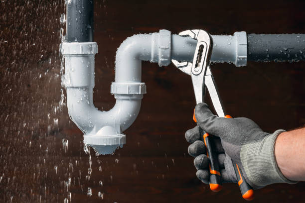 Professional Leak Detection technician working in Craigville, IN